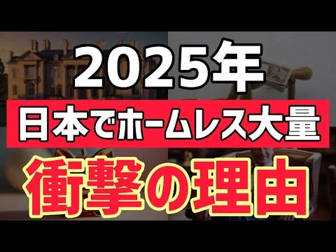画像 これからの日本で貧困が加速し、ホームレスが大量に溢れかえる理由がコレ