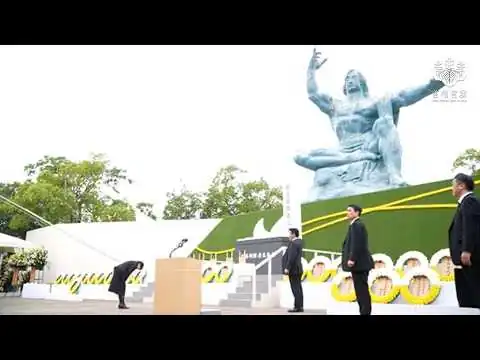 画像 長崎原爆犠牲者慰霊平和祈念式典 高市総理
