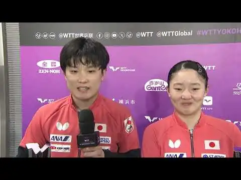 画像 【優勝インタビュー】張本智和&美和 最強兄妹がW優勝！「1人の優勝より比べものにならないほど嬉しい」｜WTTチャンピオンズ横浜2026 男子シングルス決勝