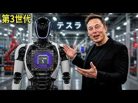 画像 イーロン・マスクがTesla Optimus Gen 3のアップグレードを公開：AI5が自律思考、2027年に100万台出荷へ！
