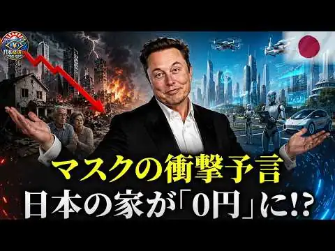画像 【警告】「日本のマンションが0円になる」イーロン・マスク45兆円の予言と2026年【富の大移動】