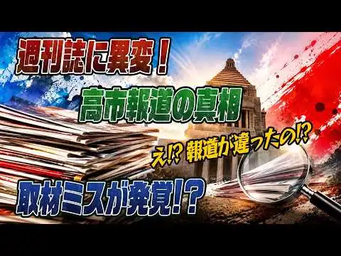 画像 #1032週刊誌高市首相記事