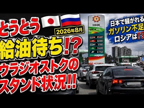 画像 【現状】 ロシアのガソリン不足は本当❓8月