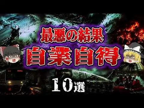 画像 【総集編】救いようのない末路…「自業自得と言われた衝撃の事件・事故10選」【ゆっくり解説】
