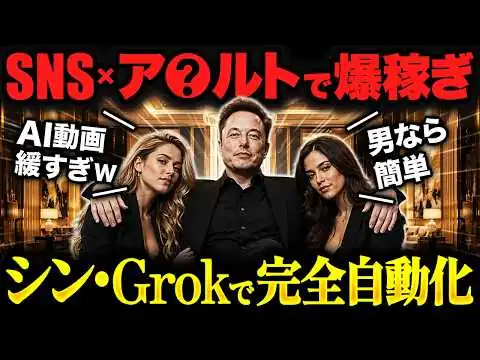 画像 【悪用厳禁】イーロンが出したAIエージェントで億り人続出中...w【Grok Build / XAI】