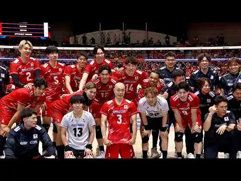 画像 【試合ハイライト】最強男子日本！オーストラリアとの全勝対決を制しプールＡ首位で準々決勝進出！【バレーボールアジア選手権 日本×オーストラリア】