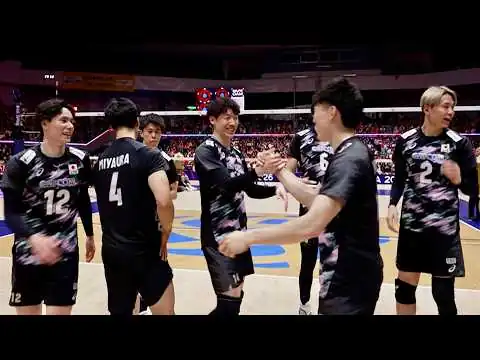 画像 【試合ハイライト】最強男子日本 ロサンゼルス五輪へ期待ふくらむ開幕2連勝！【バレーボールアジア選手権 日本×バーレーン】