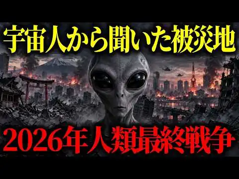 画像 【衝撃】3.11を予言した2ch民が宇宙人から聞いた”2026年人類最終戦争”の真実とは…【都市伝説】【予言】