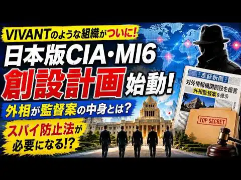 画像 #1059 「日本版CIA」ついに創設へ!? 『VIVANT』が現実に？日本の“対外情報機関”構想を徹底解説