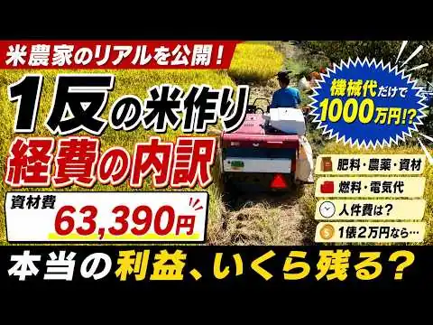 画像 【米1反、本当はいくら儲かる？2026年の経費を全部公開】