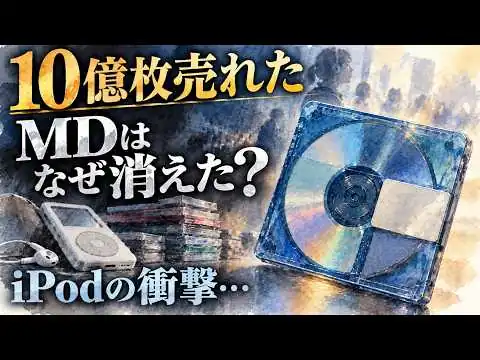 画像 10億枚売れたMDはなぜ消えた？iPodが変えた音楽の持ち歩き方