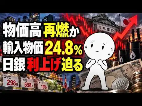 画像 【日本経済に異変】企業物価7.6％・輸入物価24.8％・日銀利上げ観測…この先、家計を直撃するのは何か？
